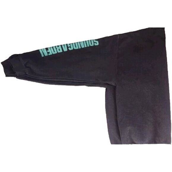 Sound Garden Rat Rod Gray Pullover Oversized Crewneck Sweatshirt S/M - Picture 7 of 8